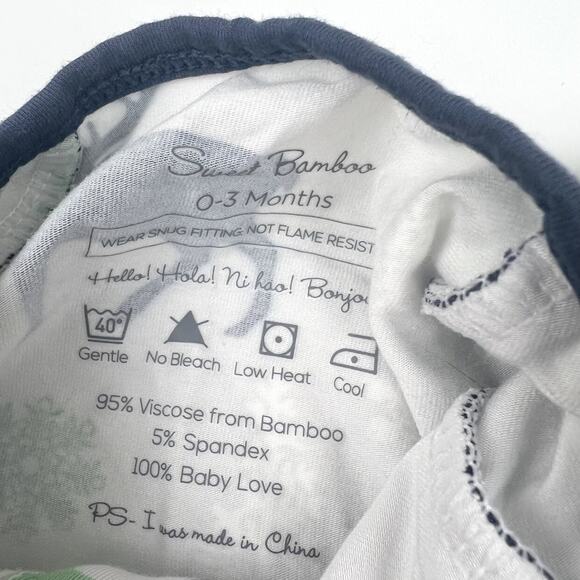 Sweet Bamboo Deer Footed Sleeper - Picture 5 of 6